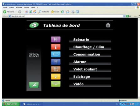 DELTA DORE TYDOM 350 PC - Application 1 : sans modem/routeur ADSL - 2