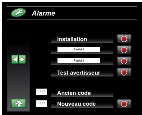 DELTA DORE TYDOM 350 PC - Menu alarme - 2