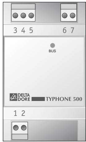 DELTA DORE TYPHONE 500 - Télécommande téléphonique - 1