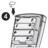 DELTA DORE TYXAL CLICX - Pour remplacer les piles : - 5