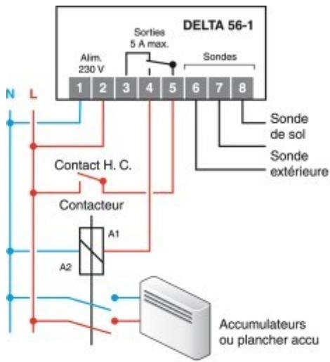 DELTA DORE DELTA 56-1 - Schéma - 1