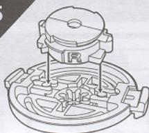 HASBRO BEYBLADE TOPS SEABORG 2 - 5 - 1
