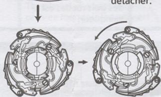HASBRO BEYBLADE TOPS SEABORG 2 - 9 - 2