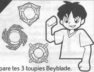 HASBRO BEYBLADE TOPS TRYGLE - TRIPLE RONDE Ton adversaire et toi vous affrontez avec chacun 3 toupies BEYBLADE, pour trois fois plus d'action! - 1