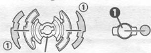 HASBRO BEYBLADE TOPS TRYGLE - MISE EN GARDE: Ne te sers pas des toupies ou des arènes BEYBLADE™ sur une table ou toute autre surface surélevée. - 3