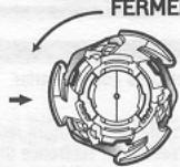 HASBRO BEYBLADE TOPS TRYGLE - MISE EN GARDE: Ne te sers pas des toupies ou des arènes BEYBLADE™ sur une table ou toute autre surface surélevée. - 16
