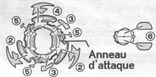 HASBRO BEYBLADE TOPS TRYGLE - MISE EN GARDE: Ne te sers pas des toupies ou des arènes BEYBLADE™ sur une table ou toute autre surface surélevée. - 2