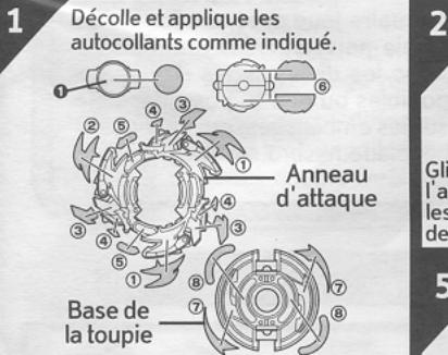 HASBRO BEYBLADE TOPS WOLBORG 2 - CONSTRUIS: - 1