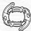 HASBRO BEYBLADE V FORCE BLACK DRANZER A27 82685 - MISE EN GARDE: Ne te sers pas des toupies ou des arènes BEYBLADE sur une table ou toute autre surface surelevée. - 4