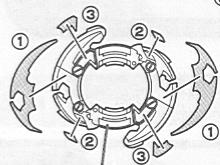 HASBRO BEYBLADE V FORCE DRANZER F A27 82631 - 1 - 3
