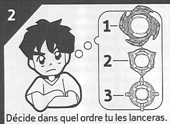 HASBRO BEYBLADE V FORCE DRANZER SHIELD A2 82663 - TRIPLE RONDE Ton adversaire et toi vous affrontez avec chacun 3 toupies BEYBLADE, pour trois fois plus d'action! - 2