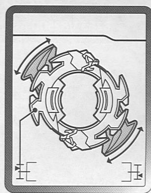 HASBRO BEYBLADE V FORCE GALZZLY A9 82633 - D - 2
