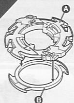 HASBRO BEYBLADE V FORCE GALZZLY A9 82633 - 8 - 1