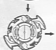 HASBRO BEYBLADE V FORCE GALZZLY A9 82633 - 10 - 2
