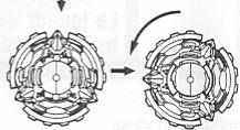 HASBRO BEYBLADE V FORCE MASTER DRACIEL A33 - CONSTRUIS: - 12