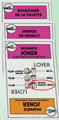 HASBRO JEU DE CARTES MONOPOLY DEAL - POUR REMPORTER LA PARTIE, VOUS DEVEZ ETRE LE PREMIER À POSER 3 GROUPE DE PROPRIÉTÉS DE COULEURS DIFFÉRÊNTES. - 3