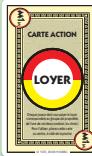 HASBRO JEU DE CARTES MONOPOLY DEAL - Carte Loyer multicolore : - 1
