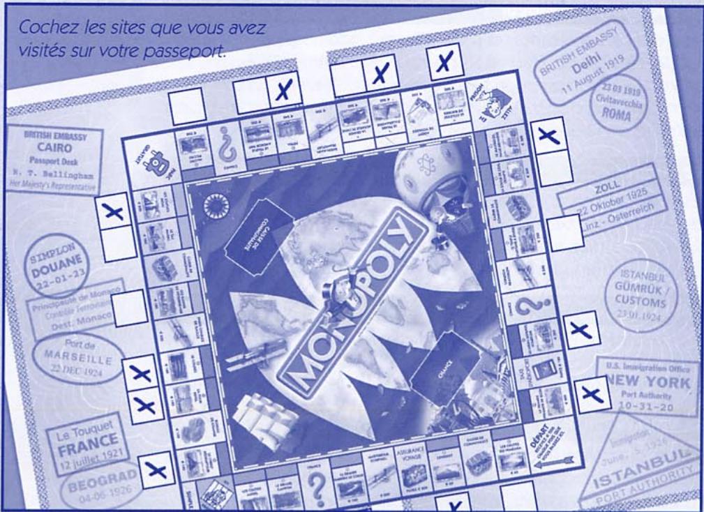 HASBRO MONOPOLY MERVEILLES DU MONDE - Les Différences - 1