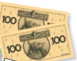 HASBRO MONOPOLY PIXAR - Les règles classiques de monopoly - 5