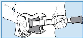 HASBRO POWER TOUR GUITAR - Bloquer une note - 1