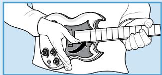 HASBRO POWER TOUR GUITAR - Bloquer une note - 2