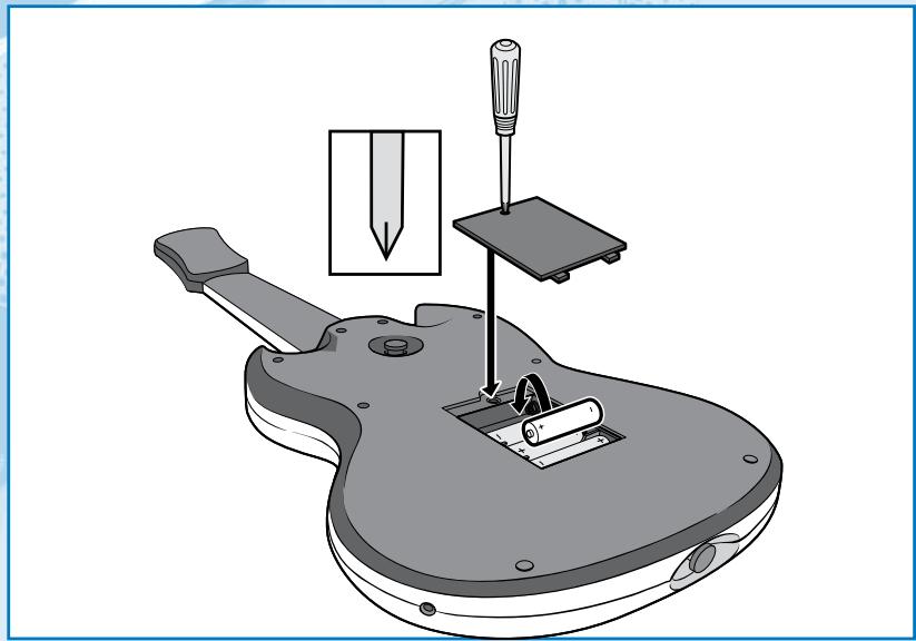 HASBRO POWER TOUR GUITAR - 6