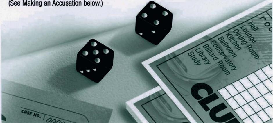 HASBRO CLUE & - Autres règles sur lesdéplacements et les soupçons - 1