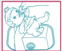 HASBRO BABY ALIVE BETTER NOW BABY - Importantes instrucciones de limpieza - 1