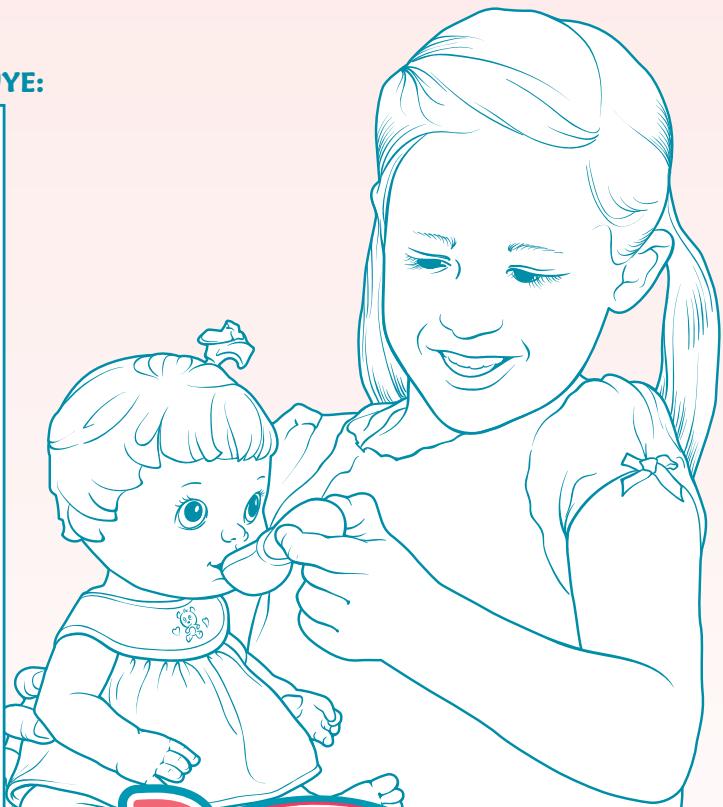 HASBRO BABY ALIVE BETTER NOW BABY - TÁMBIEN INCLUYE: - 6