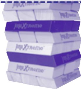 HASBRO JENGA EXTREME 40486 - JOUER LE JEU - 1