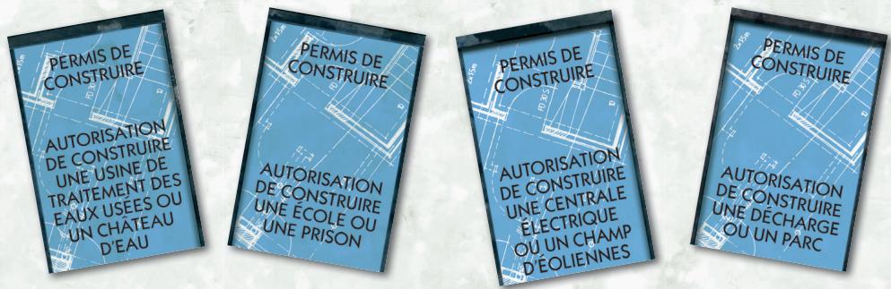 HASBRO MONOPOLY CITY - PERMIS DE CONSTUIRE - 1