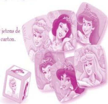 HASBRO YAHTZEE JR DISNEY PRINCESS ENCHANTED - ASSEMBLAGE - 1