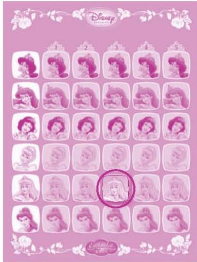 HASBRO YAHTZEE JR DISNEY PRINCESS ENCHANTED - EXAMPLE DE SCORE - 1