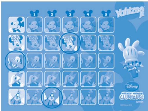 HASBRO YAHTZEE JR MICKEY MOUSE CLUBHOUSE - GAGNER LA PARTIE - 1