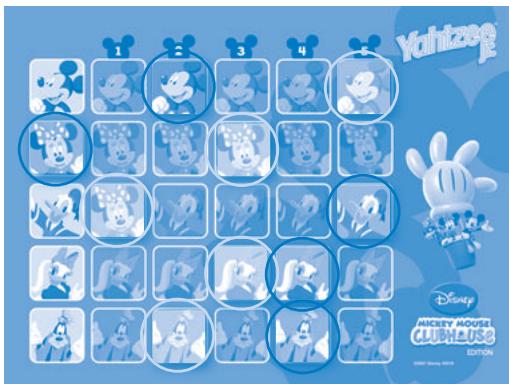 HASBRO YAHTZEE JR MICKEY MOUSE CLUBHOUSE - GAGNER LA PARTIE - 2