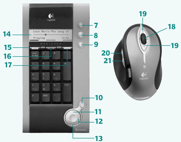 LOGITECH DINOVO MEDIA DESKTOP LASER - 9