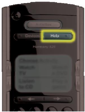 LOGITECH TELECOMMANDE HARMONY 525 - Pour synchroniser à nouveau la télécommande et les différents dispositifs: - 1