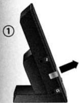 LOGITECH X-240 - Utilisation du support pour lecteur MP3 - 1
