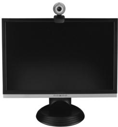 LOGITECH E2500 - Positionnement de laamera, du microphone et des haut-parleurs - 1