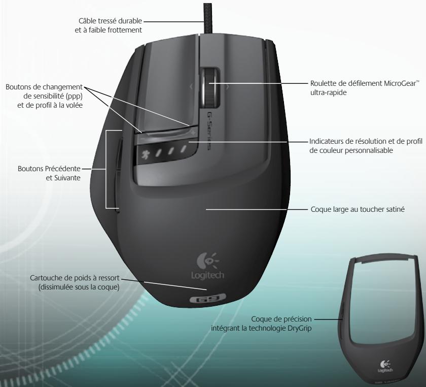 LOGITECH G9 LASER MOUSE - 1