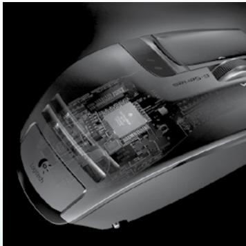 LOGITECH G9 LASER MOUSE - Plug&Play mit integriertem Speicher - 1