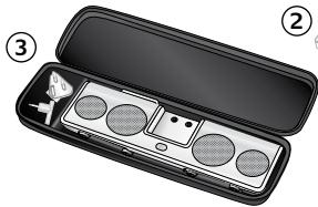 LOGITECH PURE-FI ANYWHERE - PARA REDUZIR O RISCO DE CHOQUES ELECTRICOS, NAO EXPONA THIS APARELHO A CHUVA OU A HUMIDADE. - 2