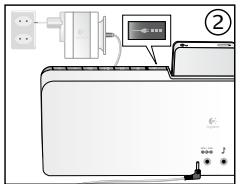 LOGITECH PURE-FI ANYWHERE - Uw speakers opladen - 2