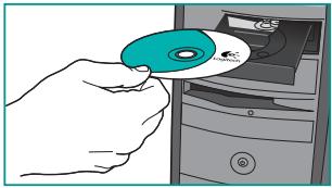 LOGITECH QUICKCAM E 1000 - Comece por instalar o software - 1