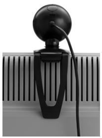 LOGITECH QUICKCAM E 1000 - Posizione la webcam - 1