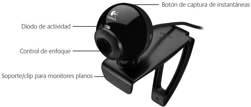 LOGITECH QUICKCAM E 1000 - Componentes de la CAMERA - 1
