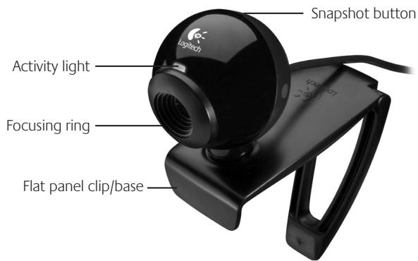 LOGITECH QUICKCAM E 1000 - Camera features - 1