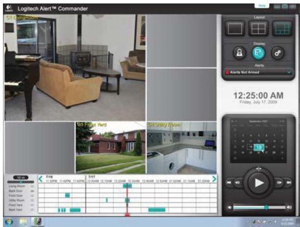 LOGITECH ALERT 700I - Viewing Recorded Video - 1