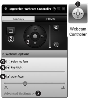 LOGITECH C210 - Ajuste de la webcam Web durante una videoconferencia - 1