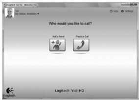 LOGITECH C210 - Agrega un amigo o realiza una llamada de practica - 1